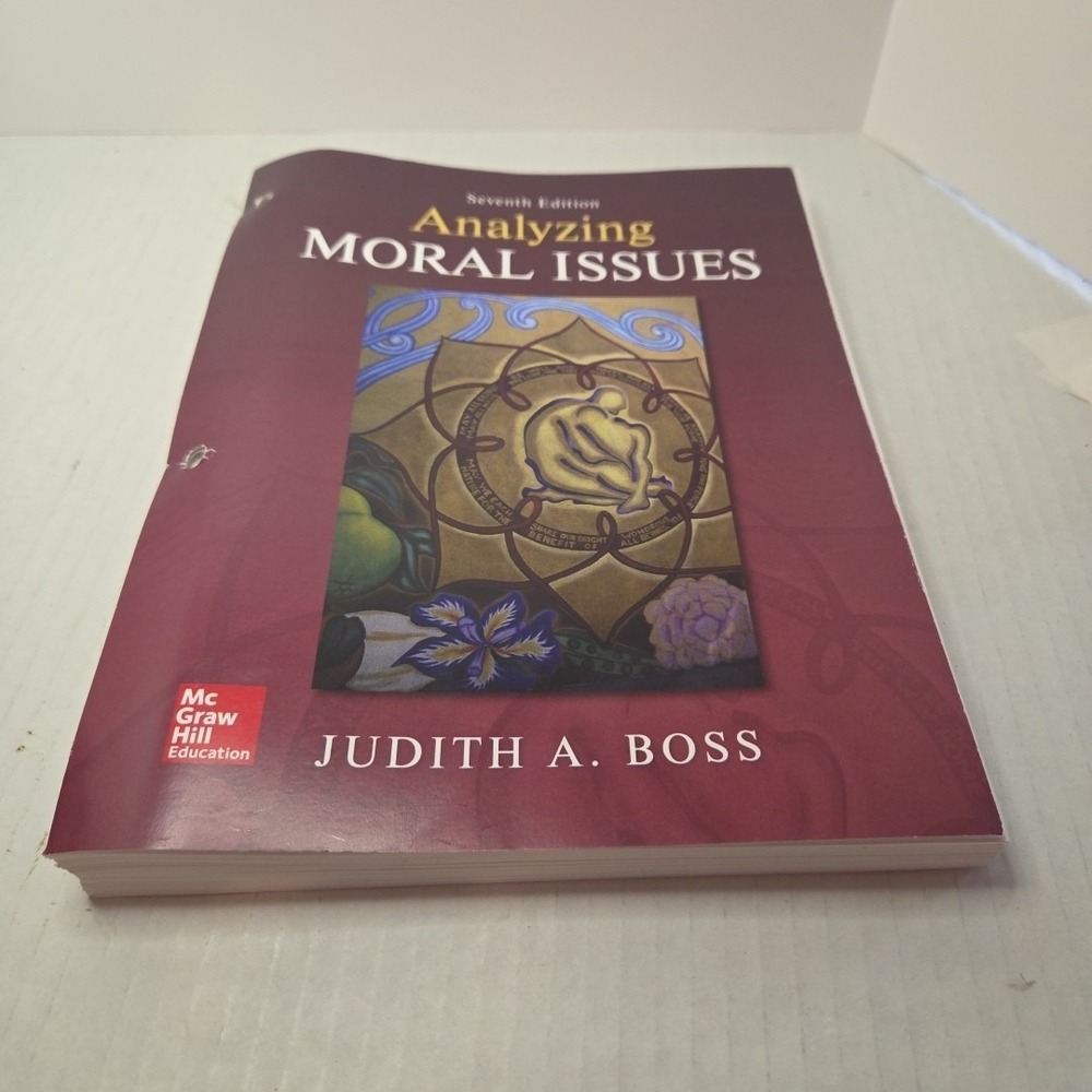 Analyzing Moral Issues - Loose, by Boss Judith A. - Very Good